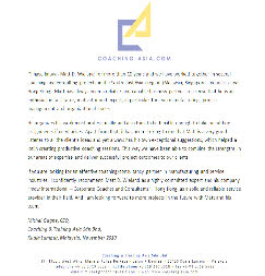 Coaching Asia Sdn. Bhd.